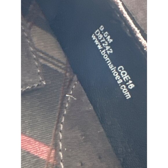 Born Chan Suede Slip-On Flats Brown Comfortable Round Toe Casual Shoes Size 9.5 - Picture 9 of 9